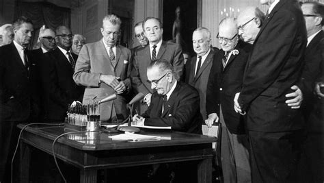 History Obsessed This Day In History Civil Rights Act Signed By