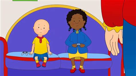 Caillou Gets Grounded For Real Youtube