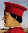 Portrait of Federico Montefeltro - Duke of Urbino by Piero della ...