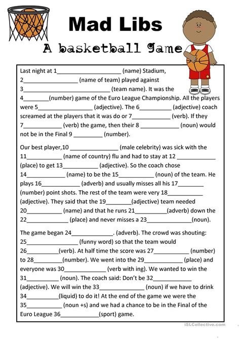 Thank you melissa for your book lists for kids and the summer reading packet. Free Printable Mad Libs For Middle School Students | Free ...