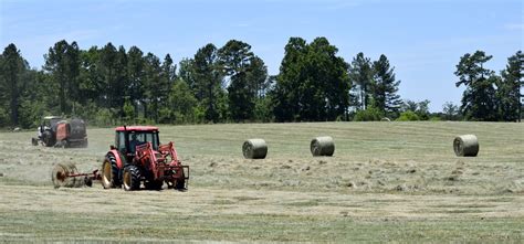 Baling Hay Free Stock Photo Public Domain Pictures