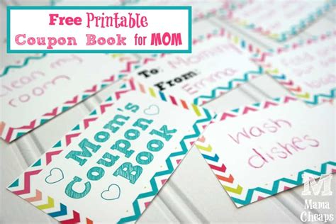 Free Printable Coupon Book For Mom Mama Cheaps
