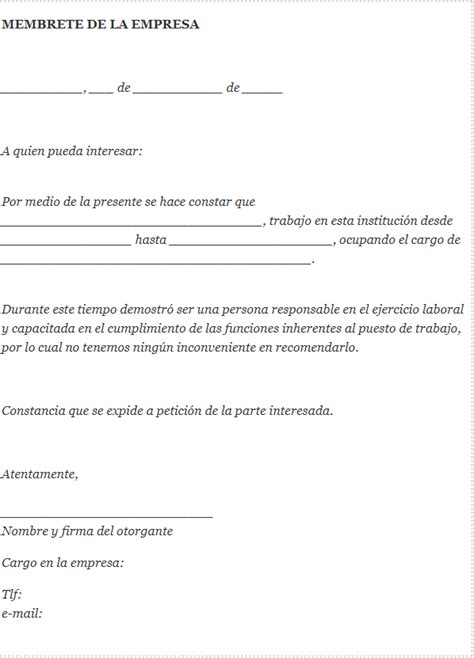 Un empleo, un préstamo, una solicitud… Carta de recomendación en 2020 | Cartas de recomendacion ...