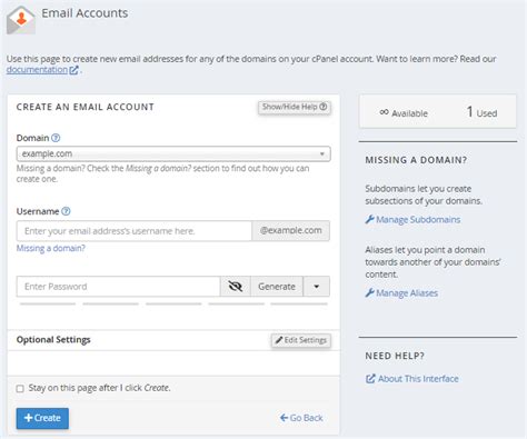 Check spelling or type a new query. How Do I Create Email Accounts in cPanel? | HostGator Support