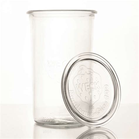 Weck 1000ml Glass Jar With Lid Rr100 Little Green Shop Irelands