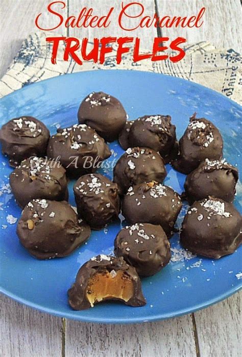 The Easiest Recipe Ever For Salted Caramel Truffles With Only 5