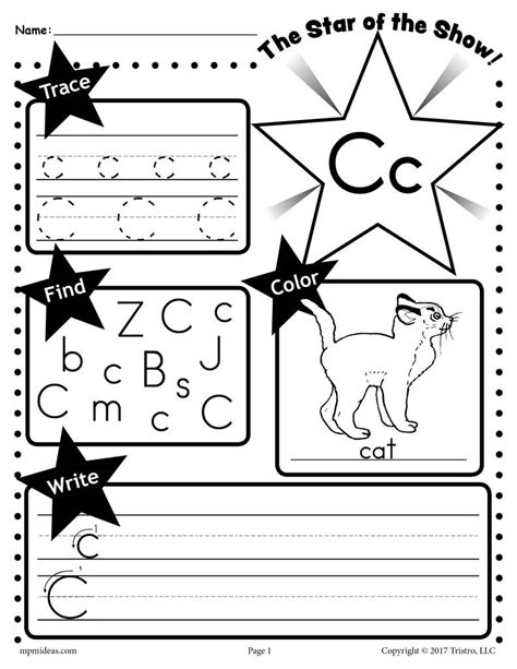 With all of the wonderful artists out there creating their works to share for free with the world, i thought it would be. Letter C Worksheet: Tracing, Coloring, Writing & More ...