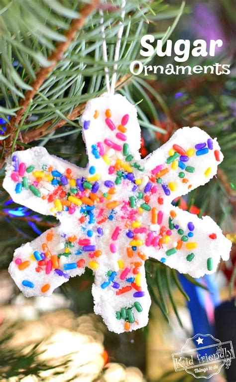 Make Sugar Ornaments With The Kids For A Fun Winter Or Christmas Craft