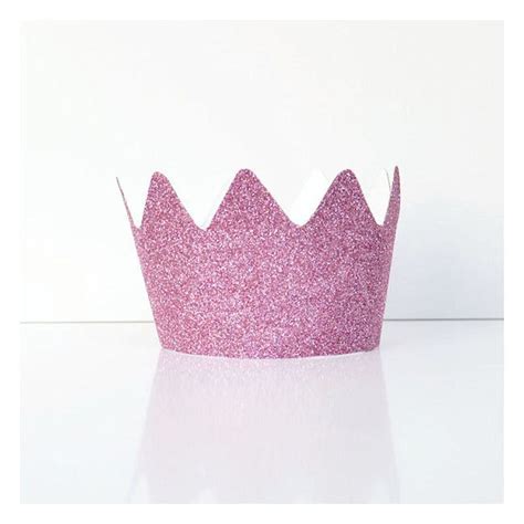 Pink Glitter Crowns Glitter Crown Party Bags Kids Kids Party