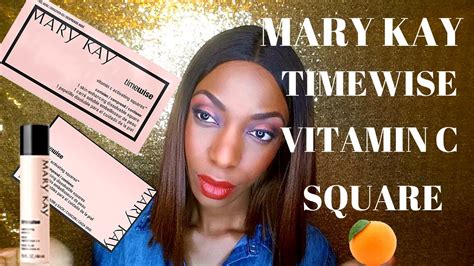 mary kay timewise vitamin c squares youtube