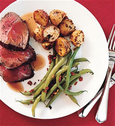 Rub beef all over with oil; Roast Beef Tenderloin with Port Sauce Recipe | Epicurious.com