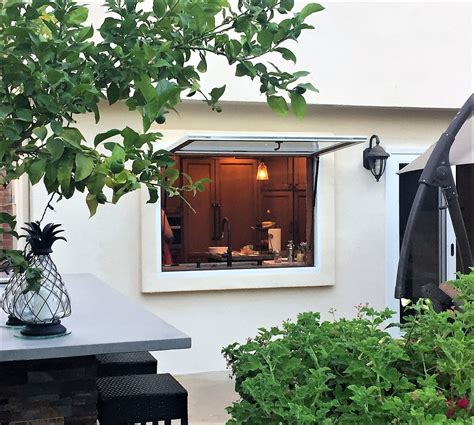 Kitchen garden window, greenhouse sink window, window. Hydraulic Servery Awning Window | Kitchen garden window ...