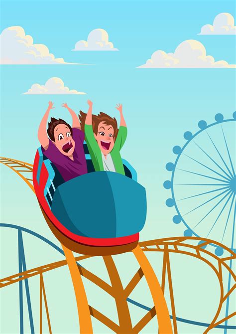 Roller Coaster Vector At Getdrawings Free Download