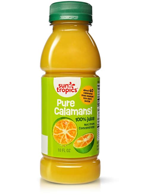 Buy Sun Tropics Pure Calamansi 100 Juice 3 Pack 10 Oz Each 100