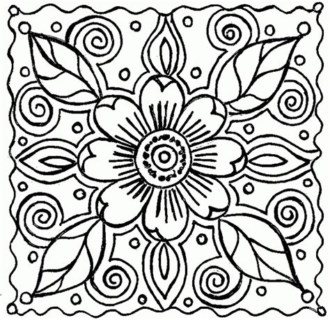 Abstract Coloring Pages For Adults Coloring Home