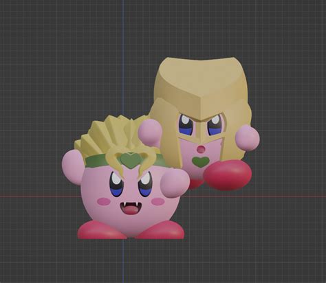 Stl File Kirby As Dio・3d Printable Model To Download・cults