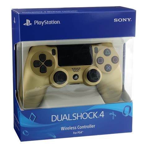 Sony Ps4 Dualshock 4 Wireless Controller Gold Shop Video Games At H E B