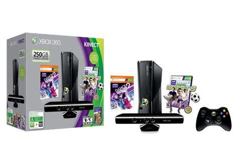 Galleon Xbox 360 250gb With Kinect Holiday Value Bundle
