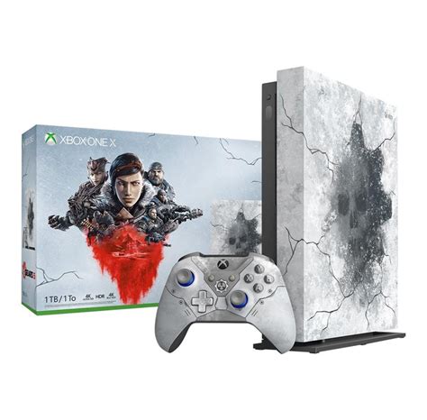 Microsoft Xbox One X 1tb Gears 5 Limited Edition Bundle Billig