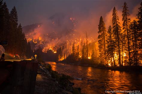This Washington Wildfire Photo Shows The Raw Power Of A Raging Blaze