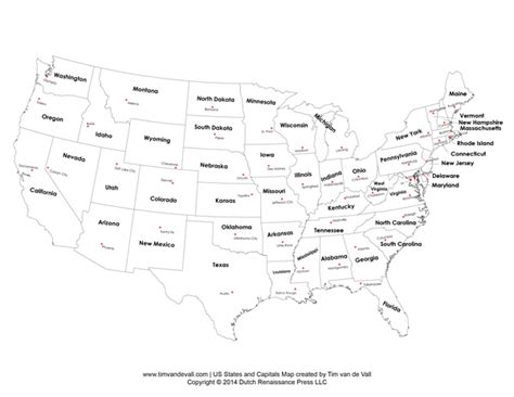 United States Map With Capitals Gis Geography Us States And Capitals