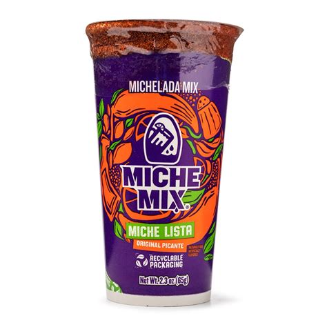 Miche Mix Cup Clásica Original Picante Micheladas Beer Mix Weee