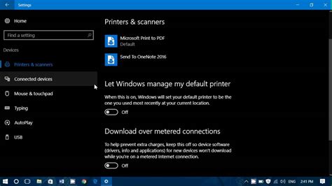 Windows 10 Settings Devices Printers And Scanners What It Is And How It