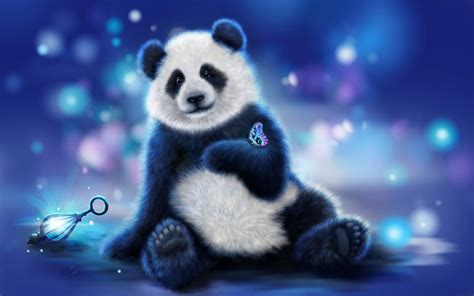 Paling Keren Gambar Wallpaper Panda Imut Richa Wallpaper