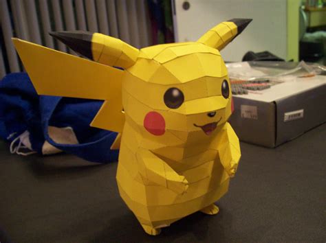 Papercraft Pikachu Para Imprimir Pikachu Paper Craft