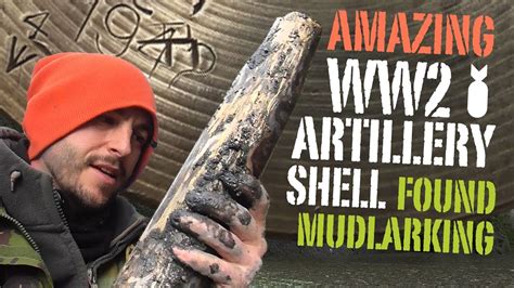 Amazing Ww2 Artillery Shell Found Mudlarking The River Thames London