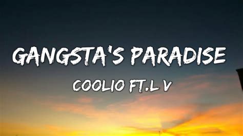 Coolio Ftlv Gangstas Paradise Lyrics Uniquesong Youtube