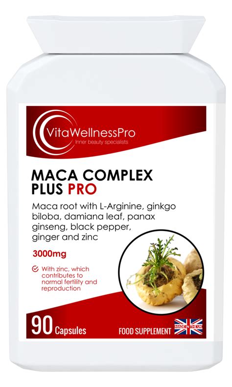 Maca Complex Plus Pro Vitawellnesspro