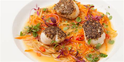 Scallops With Seaweed Recipe Great British Chefs