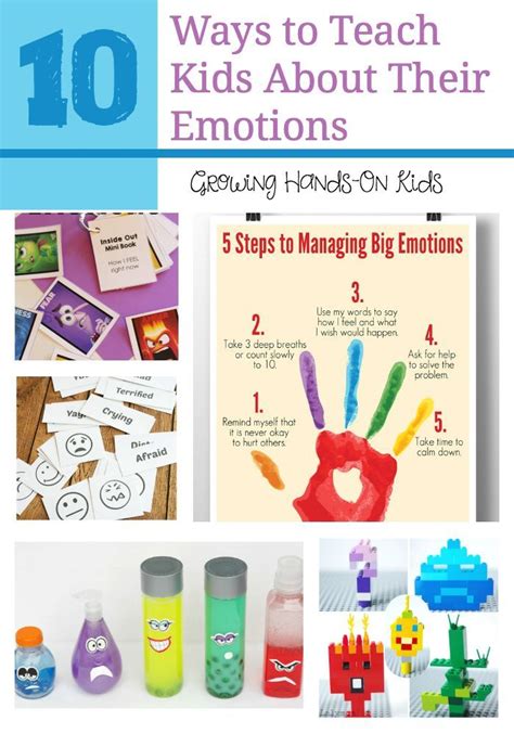 10 Ways To Teach Kids About Their Emotions Teaching Emotions