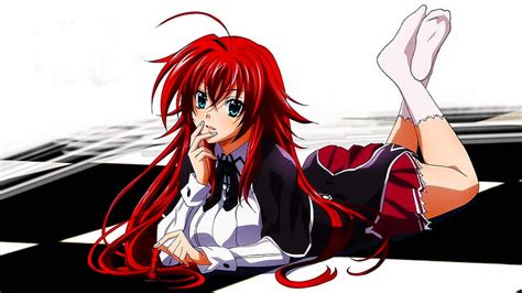 Anime High School Dxd Rias Gremory Fondo De Pantalla Hd