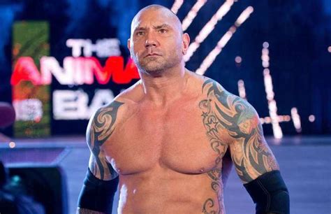 Dave Batista Reveals New Tattoo On His Belly Photo Wrestling News