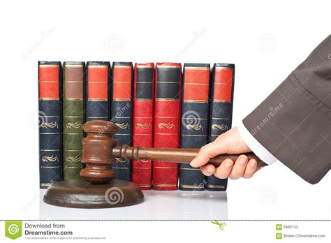 Judge Announce The Verdict Stock Photos - Image: 5492143