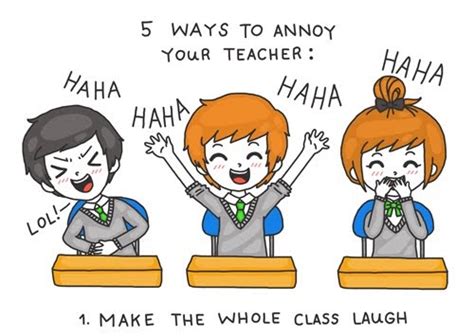 Hellodummie 5 Ways To Annoy Your Teacher