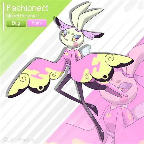 Fairy Bug Type Pokemon