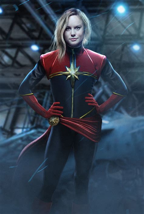 Brie Larson Est Officiellement Captain Marvel
