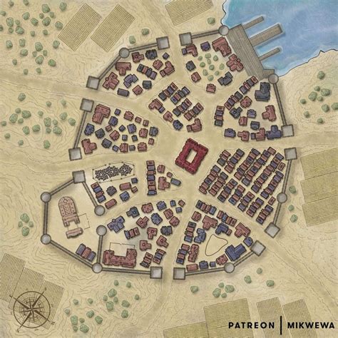 Pin By Mircea Marin On Dnd Maps Fantasy City Map Dungeon Maps