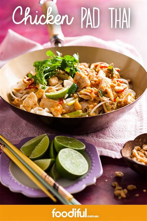 What makes these pad thai noodles my absolute perfect for a busy weeknight family dinner! Chicken Pad Thai | Recipe in 2020 | Dinner, Food recipes ...