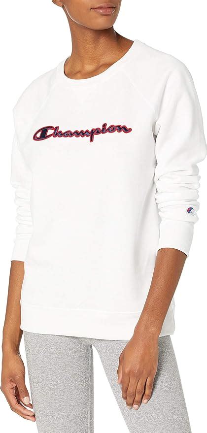 Champion Womens Crewneck Sweatshirt Amazonca Clothing And Accessories