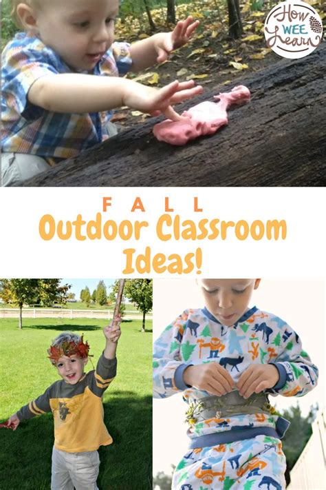Outdoor Fall Activities For Preschoolers How Wee Learn In 2020 Fall