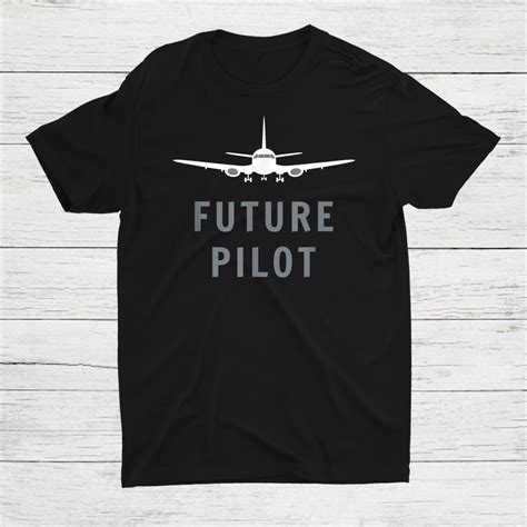 Future Pilot Shirt Airplane Pilot Aviation Shirt Teeuni