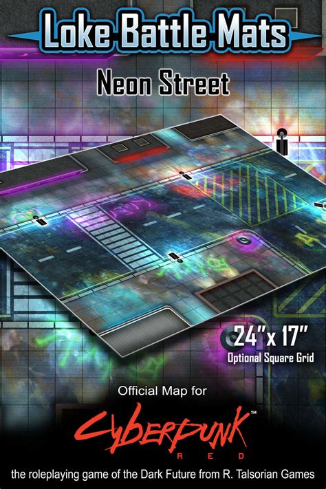 Warehouse 36 X 24 Cyberpunk Red Battle Map Loke Battl Vrogue Co