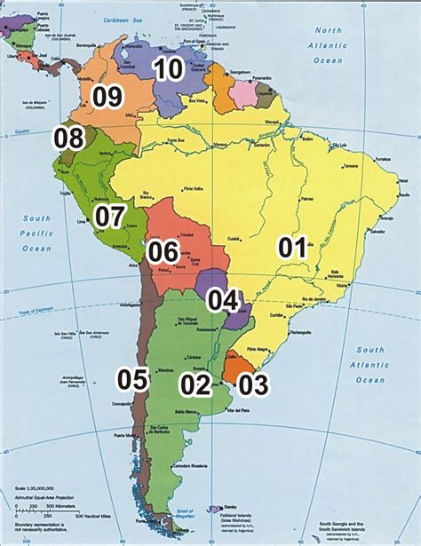 Mapa Da America Do Sul Numerado Em Pdf Suporte Geografico Images Porn Sex Picture