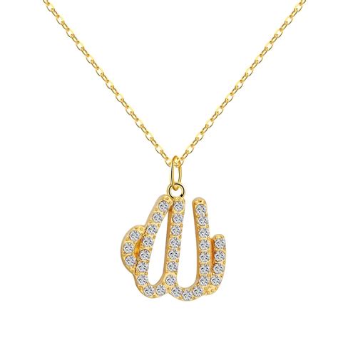 Chnegxun Islam Jewelry Long Boho Arabic Necklace Arabic Allah Pendant