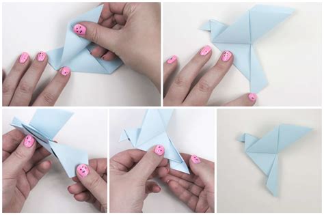 Origami Peace Dove Step By Step Instructions