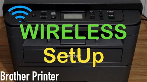 Brother Printer Wireless Setup Connect To Wifi Network Youtube